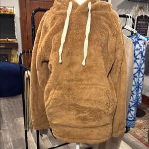 Zenana Outfitters Tan Fleece Hoodie